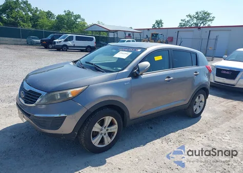 2012 Kia Sportage Lx z USA, uszkodzony, nr VIN KNDPBCA28C7237079